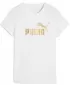 Ing PUMA ESS METALLIC NO. 1 LOGO TEE 631536-52 FEHÉR