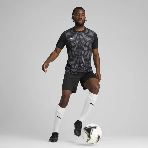  Ing PUMA TEAMULTIMATE JERSEY 706280_01 PUMA PIROS/PUMA FEHÉR 