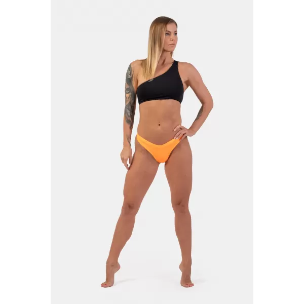  Narancssárga V-alakú bikini - magas szabású alsó 455 ORANGE Nebbia 