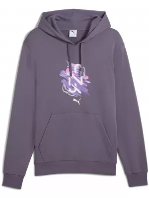 Férfi pulóver PUMA NEYMAR JR CREATIVITY HOODIE 660099_01 LILA FASZÉN