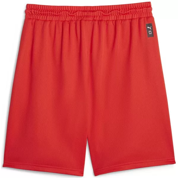  Rövidnadrág PUMA HOOPS TEAM PRACTICE SHORT 676641_03 PUMA PIROS 