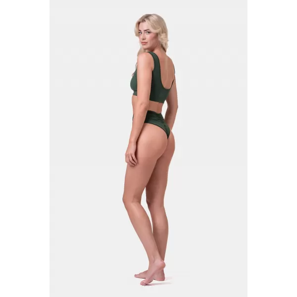  Bikini Active Black - karkötő felső 554 DARK GREEN Nebbia 