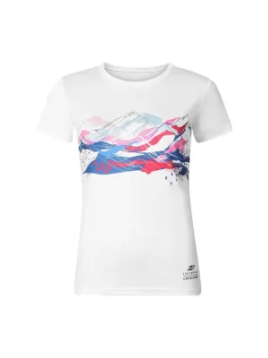 Női póló ALPINE PRO QUATRA 2 FEHÉR
