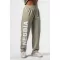 Bő bő melegítőnadrág BOYFRIEND STYLE 432 LIGHT GREEN Nebbia