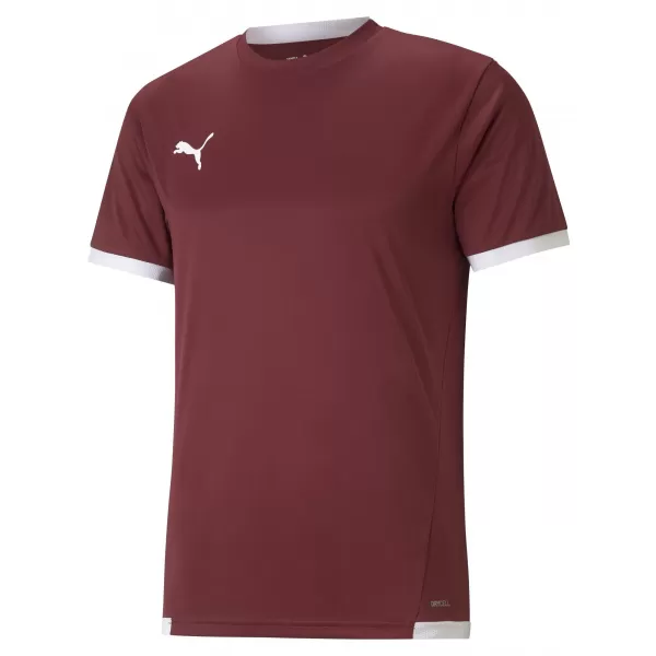  Ing PUMA TEAMLIGA JERSEY 704917_09 CORDOVAN/ CORDOVAN/PUMA FEHÉR 