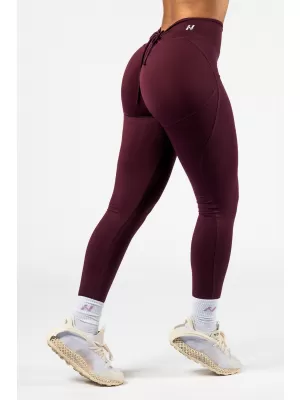 Formázó leggings fűzéssel STRONG BEAUTY 426 DARK RED Nebbia