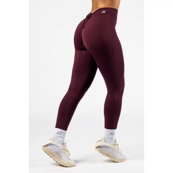  Formázó leggings fűzéssel STRONG BEAUTY 426 DARK RED Nebbia 