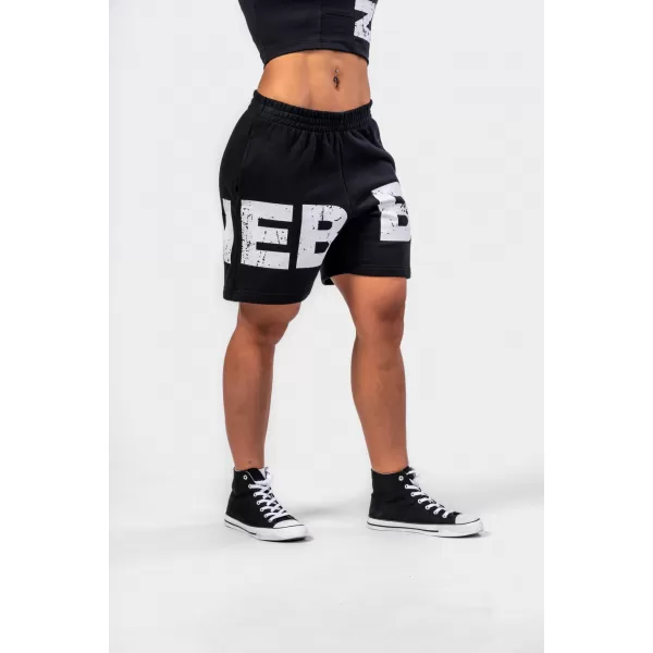  MUSCLE MOMMY 624 BLACK Nebbia 6 hüvelykes Sweat rövidnadrág 
