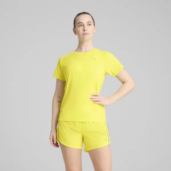  Ing PUMA RUN VELOCITY TEE W (POLY) 526578_39 CITROM SHERBERT 