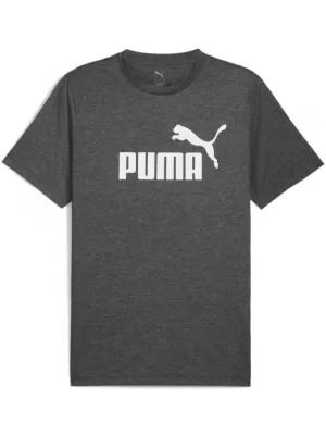 Ing PUMA ESS NO. 1 LOGO HEATHER TEE 682550-01 FEKETE