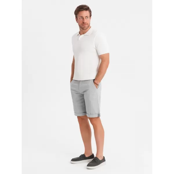  Rövidnadrág OMBRE OM-SRCS-0197 SZÜRKE 