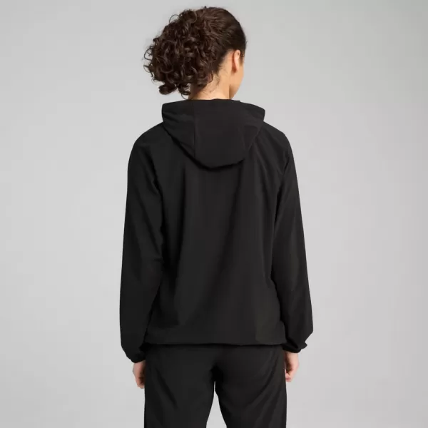  Női kabát PUMA RUN VELOCITY WOVEN JACKET W 526584-01 FEKETE 