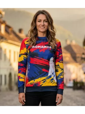 Női funkcionális pulóver prémium ALTISPORT VOJ/ALW036RO/MI01 SZEREP