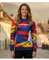 Női funkcionális pulóver prémium ALTISPORT VOJ/ALW036RO/MI01 SZEREP