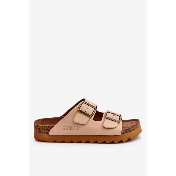  Női papucs BIG STAR LL274745 BÉZS Big Star Shoes 