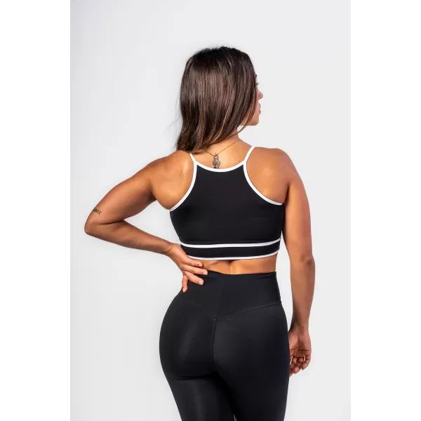  Közepes tartású sportmelltartó MY RULES 608 BLACK Nebbia 