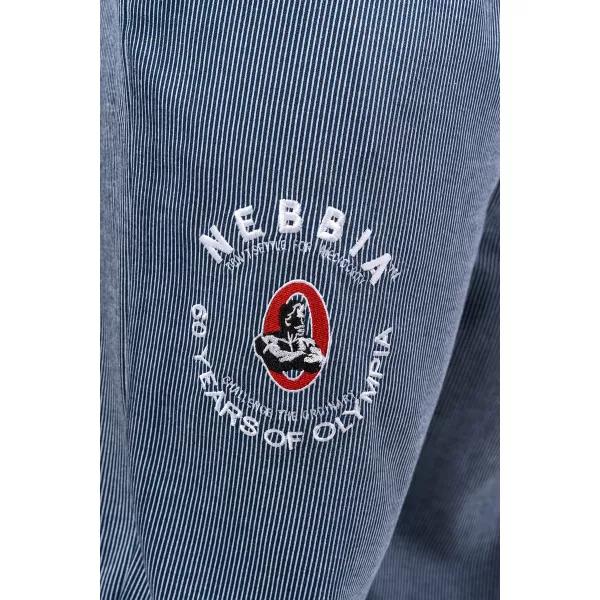  Túlméretes melegítőnadrág SIGNATURE 796 BLUE Nebbia 