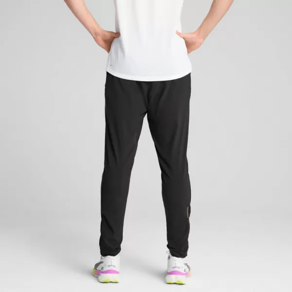  Nadrág PUMA M RUN VELOCITY TAPERED PANT 526775-01 FEKETE 