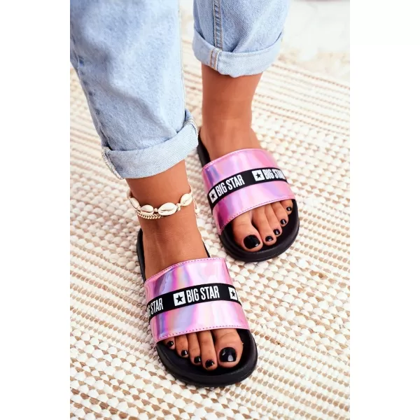 Női divatpapucs BIG STAR GG274008 PINK Big Star Shoes 