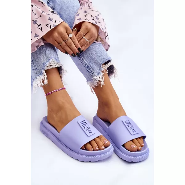  Női divatpapucs BIG STAR JJ274A304 LILA Big Star Shoes 