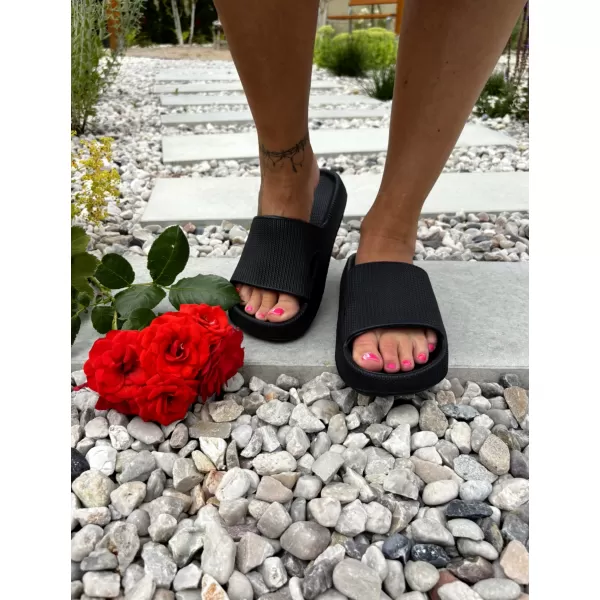  Papucs ALTISPORT RENGA FEKETE 
