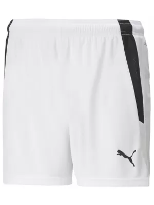 Hölgyek rövidnadrágja PUMA TEAMLIGA SHORTS W 704936_04 PUMA FEHÉR/PUMA FEKETE