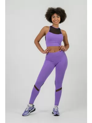 FIT Activewear leggings magas derékkal 443 LILA Nebbia