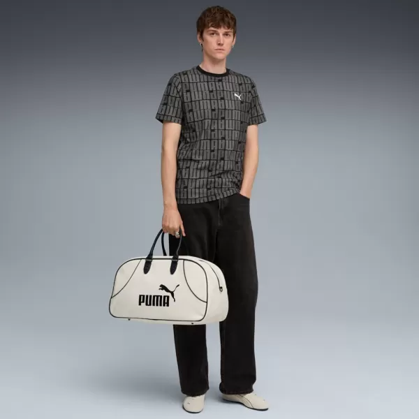  Férfi póló PUMA ESS LOGO LAB AOP TEE 688185-01 FEKETE 