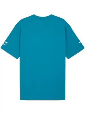 Ing PUMA BMW MMS BOLD GRAPHIC TEE 632914-06 KÉK