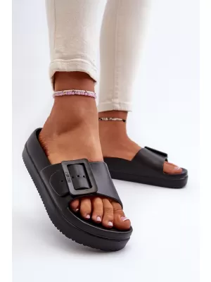 Női papucsok BIG STAR NN274A662 BLACK Big Star Shoes