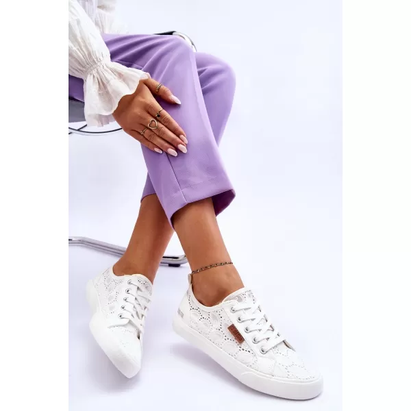  Női divatos tornacipő BIG STAR W274925 WHITE Big Star Shoes 