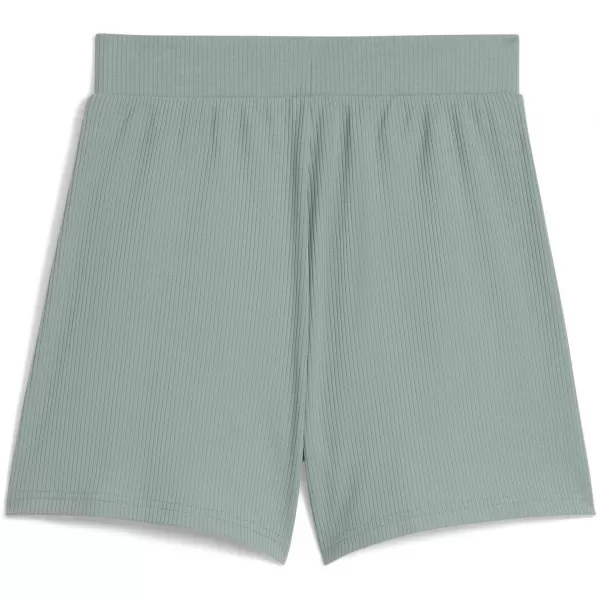  Hölgyek rövidnadrágja PUMA ESS ELEVATED SHORTS 685026_30 ZÖLD HOLD 