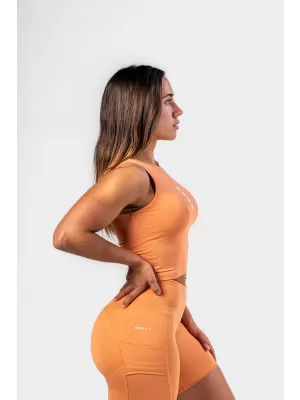 Crop top tank felső CONFIDENCE 476 ORANGE Nebbia