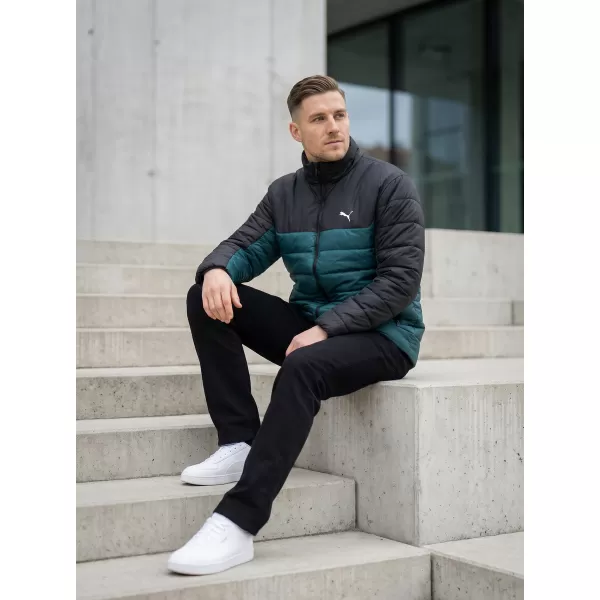  Férfi dzseki PUMA ESS PADDED JACKET 685210-75 ZÖLD 