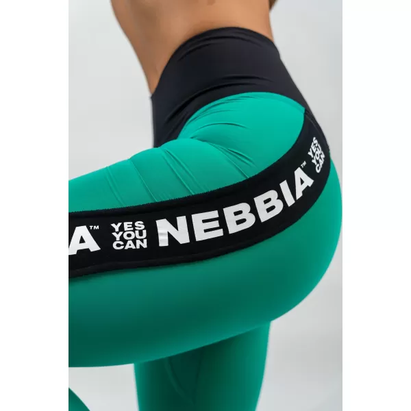  Magas derekú leggings ICONIC 209 GREEN Nebbia 