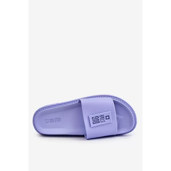  Női divatpapucs BIG STAR JJ274A304 LILA Big Star Shoes 