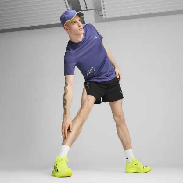  Ing PUMA EVERYDAY KNIT PERF SS TEE? M 526631_46 KÉK KRISTÁLY 