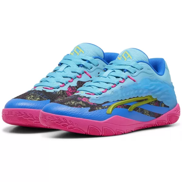  Hölgyek PUMA STEWIE 3 MIDNIGHT IN TOKYO 380070_01 FÉNYES AQUA / FLURU RÓZSASZÍN KUTYA 