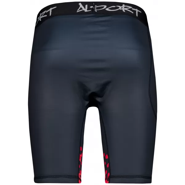  Férfi sportlányok a prémium térdénél ALTISPORT VOJ/ALM109LEG02 PIROS/FEKETE 