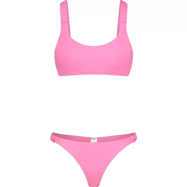  Női bikini - felső rész NORDBLANC NBSSS8209 RÓZSASZÍN 