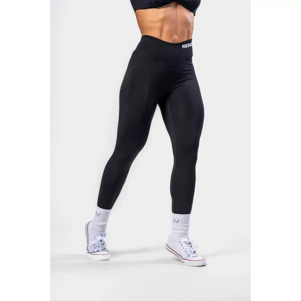 Formázó leggings fűzéssel STRONG BEAUTY 426 BLACK Nebbia 