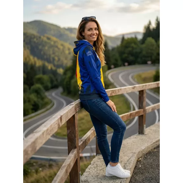  Női funkcionális pulóver prémium ALTISPORT VOJ/ALW036RO/MI01 BOLOND 