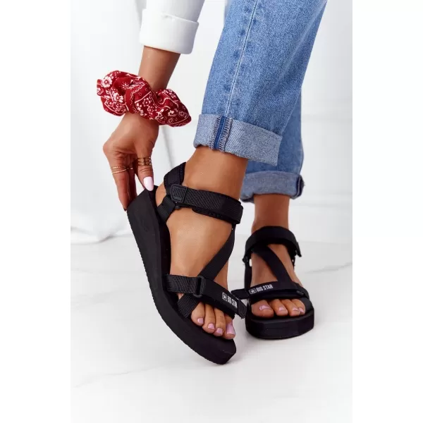  Női szandál BIG STAR FF274A349 BLACK Big Star Shoes 