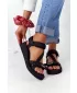 Női szandál BIG STAR FF274A349 BLACK Big Star Shoes