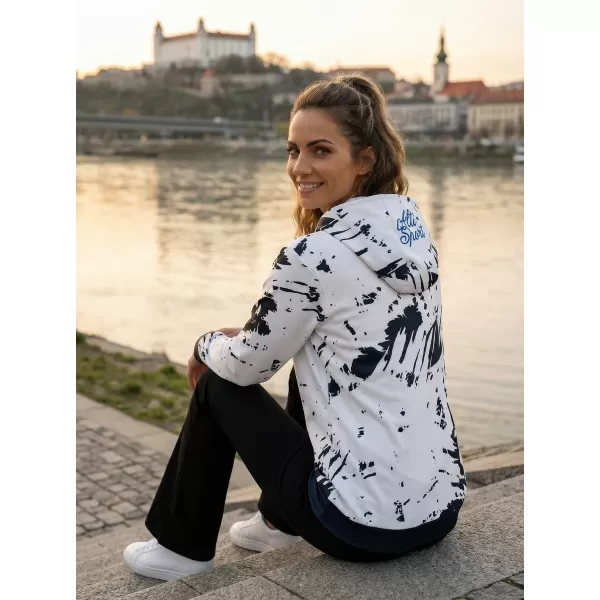  Női funkcionális pulóver prémium ALTISPORT VOJ/ALW036SL/MI01 ABSZTRAKCIÓ 
