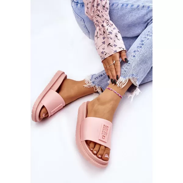  Női papucs BIG STAR LL274425 PINK Big Star Shoes 