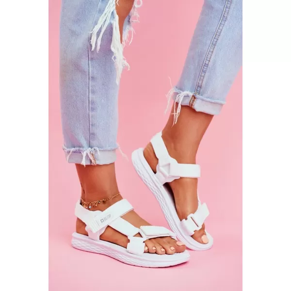  Női szandál BIG STAR FF274A603 WHITE Big Star Shoes 
