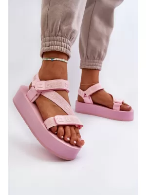 Női szandál BIG STAR NN274A533 PINK Big Star Shoes