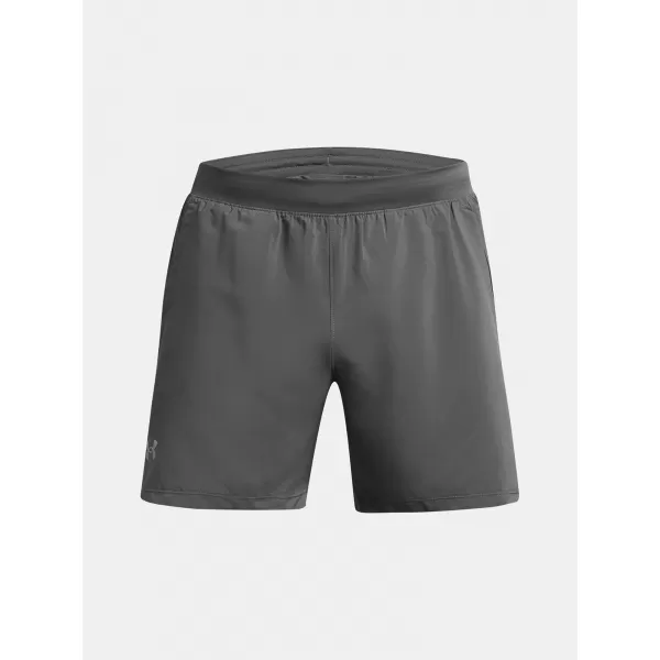 Férfi rövidnadrág UNDER ARMOUR LAUNCH 5'' SHORTS 1382617-025 SZÜRKE 