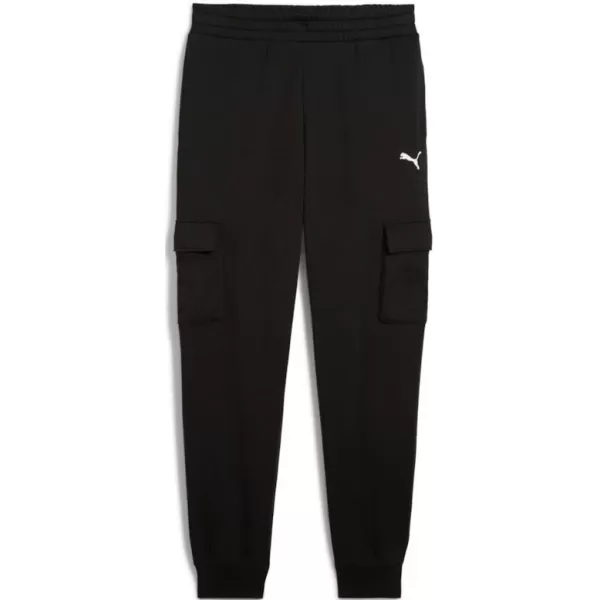  Férfi zeneszámok PUMA ESS CARGO PANTS FL CL 682656-01 FEKETE 